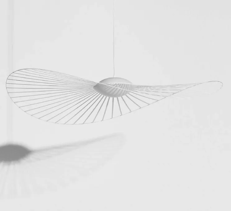 Suspension, Vertigo Nova, moyenne, blanc, LED, dim, 2700K, 1350 lm, Ø140cm, H12cm - Petite Friture