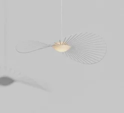 Suspension, Vertigo Nova, petite, blanc, LED, dim, 2700K, 1350 lm, Ø110cm, H11,5cm - Petite Friture