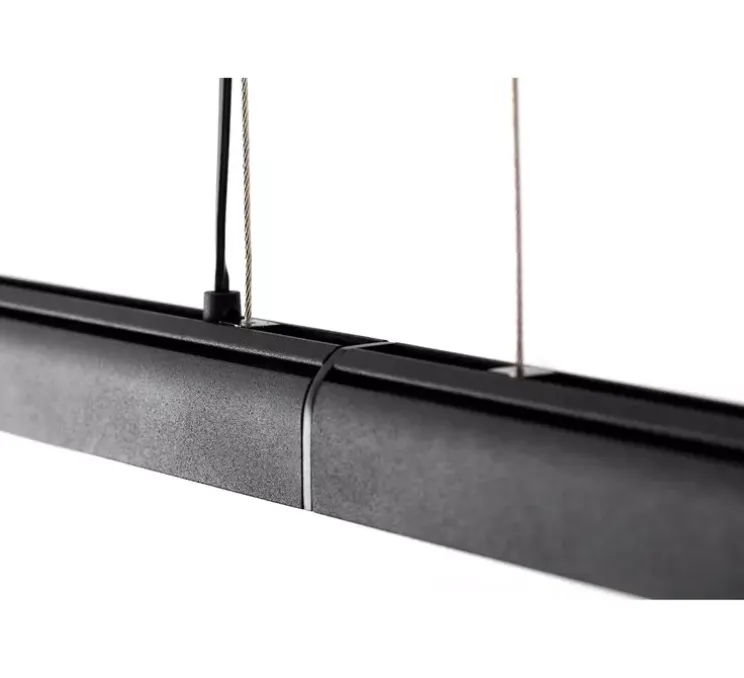 Suspension, Vico 115, noir mat, LED, dim, 2700K, 2800 lm, L115cm, H3,2cm - Faro