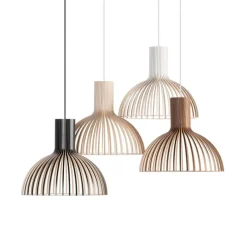 Suspension, Victo, 4251, bouleau, Ø45, h39cm - Secto Design