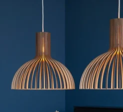 Suspension, Victo Small 4251, noyer, Ø45cm, H39cm - Secto Design