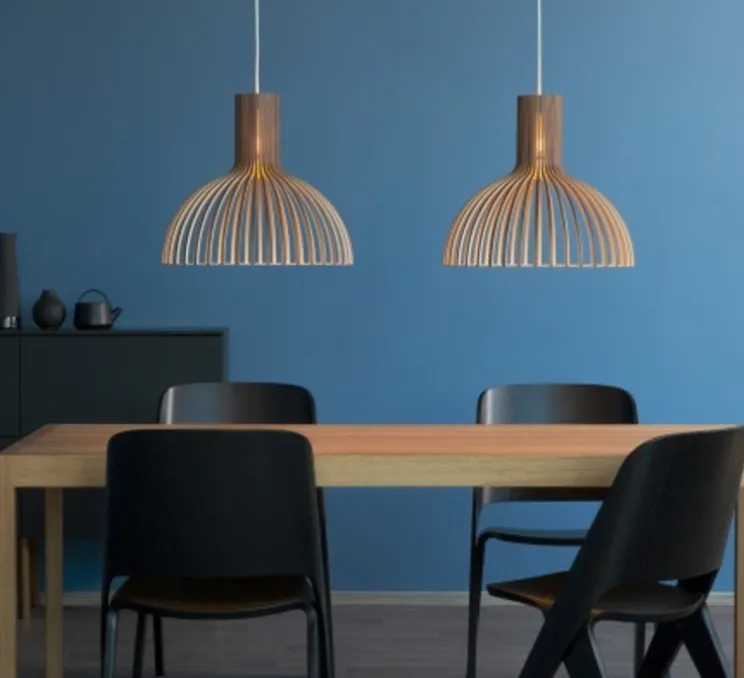 Suspension, Victo Small 4251, noyer, Ø45cm, H39cm - Secto Design