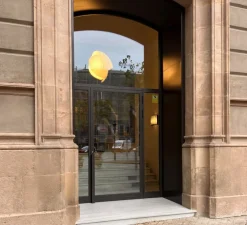 Suspension, Voiles Big Surface, blanc, LED, dim, 2700K, 4480 lm, Ø70cm, H95cm - LEDS C4