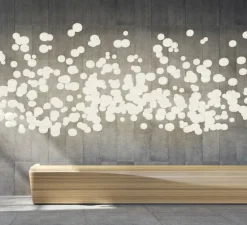 Suspension, Volum 22 sans rosace, blanc brillant, Ø22cm, H20,5cm - Lodes