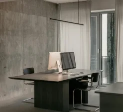 Suspension, W181 Linier Pro, noir, LED, dim, 3000K, 2730 lm, L151,5cm, H3cm - Wastberg