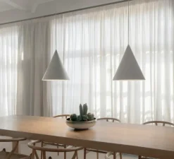 Suspension, w221 Medium s2, blanc, LED, dim, 2700K, 922 lm, Ø38cm, H41,5cm - Wastberg