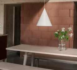 Suspension, w221 Medium s2, blanc, LED, dim, 2700K, 922 lm, Ø38cm, H41,5cm - Wastberg