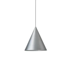 Suspension, w221 Medium s2, brut brossé, LED, dim, 2700K, 922 lm, Ø38cm, H41,5cm - Wastberg