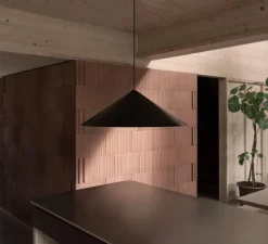 Suspension, w221 Medium s3, noir, LED, dim, 2700K, 1008 lm, Ø64,4cm, H21,4cm - Wastberg