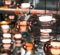 Suspension, Wetro 3.0, noir, LED, 1800 K - 2850 K, 355lm, H17,3cm, Ø31cm - Wever & Ducre