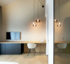 Suspension, Wetro 3.0, noir, LED, 1800 K - 2850 K, 355lm, H17,3cm, Ø31cm - Wever & Ducre