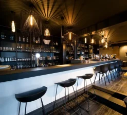 Suspension, Wiro, 3.8B, noir, H38cm, Ø38cm, 2700K - Wever & Ducre