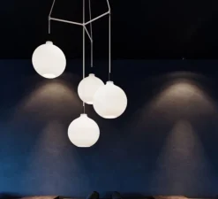 Suspension, Wohlert, blanc, Ø35cm, L37cm - Louis Poulsen