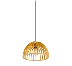 Suspension, Wud, naturel, Ø38cm, H22cm - SLV