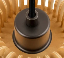 Suspension, Wud, naturel, Ø38cm, H22cm - SLV