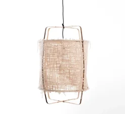 Suspension, Z11 Natural cover, naturel, Ø48,5cm, H72,5cm - Ay Illuminate