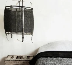 Suspension, Z11 Silk cashemere, noir, Ø48,5cm, H72,5cm - Ay Illuminate