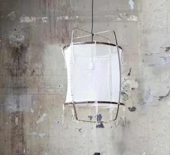 Suspension, Z11 Silk cashemere, sable, Ø48,5cm, H72,5cm - Ay Illuminate