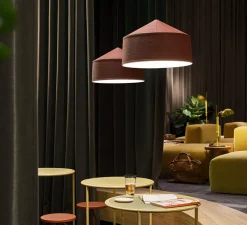 Suspension, Zenc, rouge, Ø44cm, H28cm - Marset