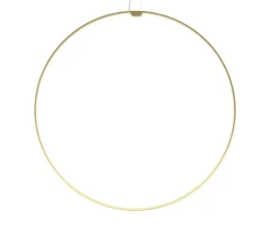 Suspension, Zero Round Vertical, laiton, LED, 2700K, 4079lm, Ø98cm, H7cm - Panzeri