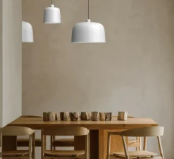 Suspension, Zile, blanc mat, Ø20cm, H22,5cm - Luceplan