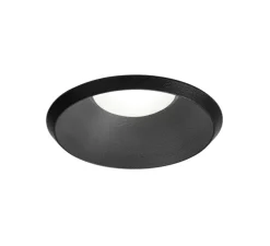 Taio Round IP65 1.0 LED, noir, IP65, LED, 2700K, 310/425lm, Ø7,7cm, H5,5cm - Wever&Ducré