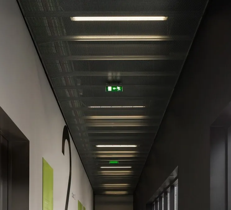 Tube lumineux, Tubo 70, Dali, givré, IP67, LED, 7,9W, 3000K, 1030lm, L63,2cm, H7cm - O/M Light