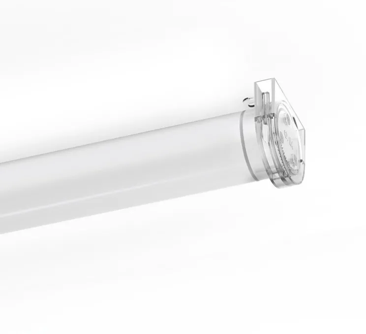 Tube lumineux, Tubo 50, on/off, givré, IP67, LED, 7,9W, 4000K, 1130lm, L63,2cm, H5cm - O/M Light