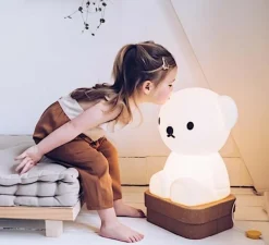 Veilleuse, lampe, boris star light, blanc, LED, dim, 2700K, 300 lm, L30cm, H40cm - Mr Maria