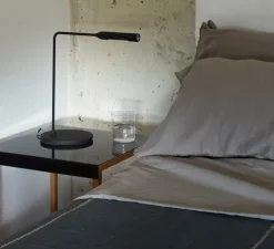 Veilleuse, lampe, Flo, Black Soft Touch, LED, dim, 2700K, 201 lm, L32cm, H36cm - Lumina