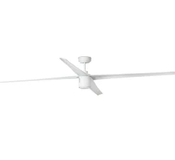 Ventilateur lumineux, ATTOS, été/hiver, DC Motor, blanc, LED, 2701 à 4600K, 1200lm, Ø213cm, H34cm - FARO