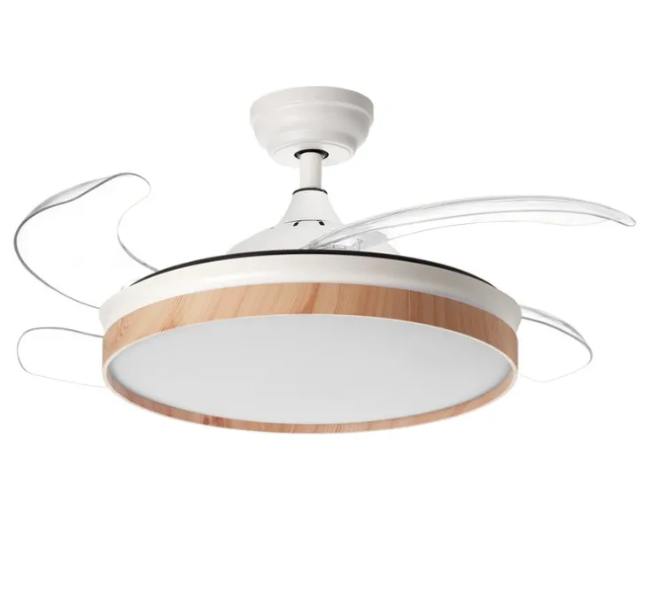 Ventilateur lumineux, Blanes, été/hiver, blanc mat, naturel, LED, dim, 3000 / 4000 / 6000K, 3800 lm, Ø107cm, H48cm - MDC