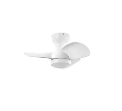 Ventilateur lumineux, Creta XS, été/hiver, blanc, LED, dim, 3000 / 4000 / 6000K, 2400 lm, Ø61cm, H27,7cm - MDC