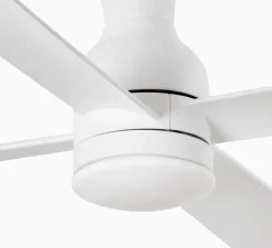 Ventilateur lumineux, Fraser M, blanc, LED, 3000K, 850 lm, Ø120cm, H32cm - Faro