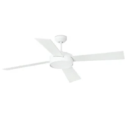 Ventilateur lumineux, HYDRA, été/hiver, DC Motor, blanc, LED, 3000K, 1100lm, Ø132cm, H33cm - FARO