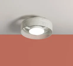 Ventilateur lumineux, Venti Paper, été/hiver, blanc, LED, dim, 3000 / 4000 / 6000K, 2000 lm, Ø37,6cm, H17,7cm - MDC