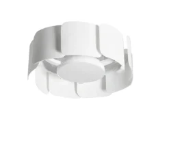 Ventilateur lumineux, Venti Snail, été/hiver, blanc, LED, dim, 3000 / 4000 / 6000K, 2000 lm, Ø42cm, H19cm - MDC